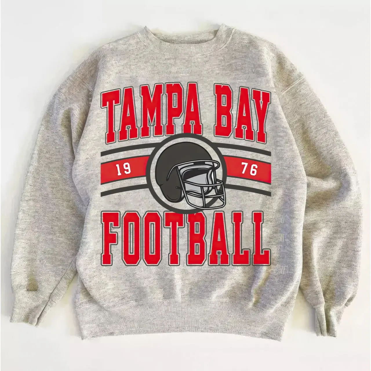Tampa Bay Football Retro Sweatshirt, Vintage Crewneck Pullover, Fan Gift Apparel