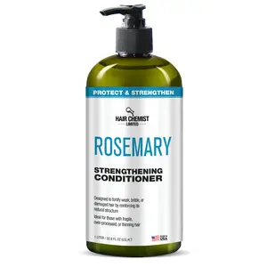 Hair Chemist Rosemary Strengthening Conditioner 33.8 oz For Weak, Brittle, Damaged Hair
