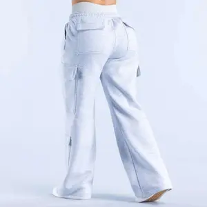 Relaxed Fit Utility Joggers with Adjustable Waist