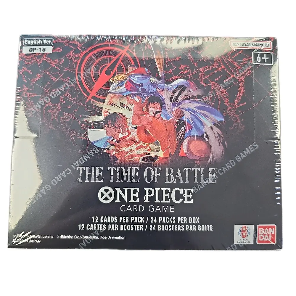One Piece op16 The Time Of Battle op-16 Booster Box Factory Sealed