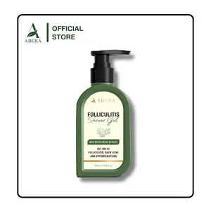 ABERA Folliculitis Shower Gel, Wild Bitter Melon Extract Body Wash