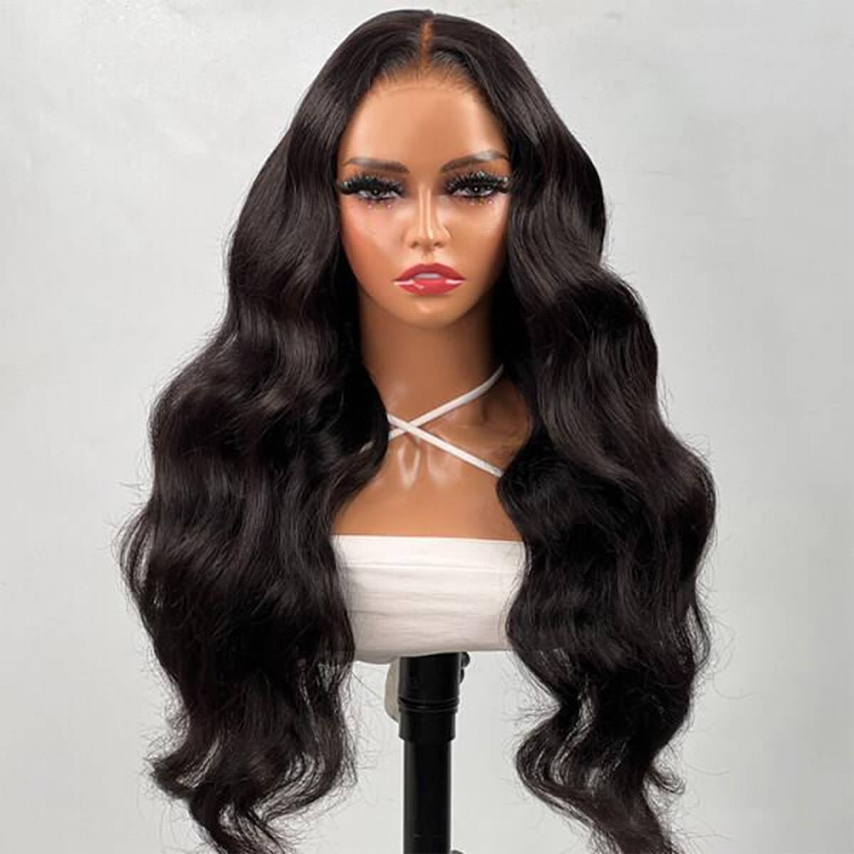 MYLOCKME Body Wave Lace Front Wig 13x6 13x4 HD Transaprent Lace Frontal Wig 9x6 7x5 6x4 5x5 Glueless Wig 30 32 34 Inch 180 Density