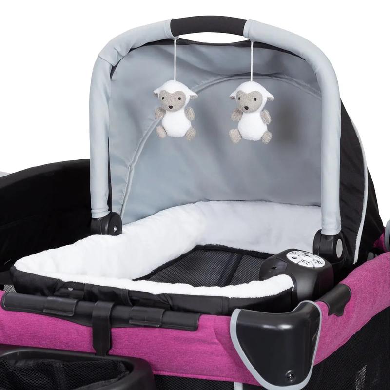 Baby Trend® Retreat Portable Nursery Center® Playard w/ Removable Full Bassinet, Changing Table, Organizer & Tote Bag