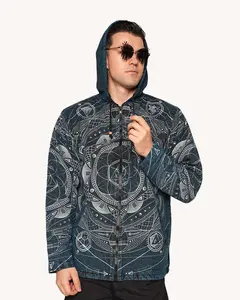 Cosmic Wanderer Zipper Hoodie