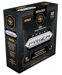 2025 Panini Prizm FIFA World Cup Soccer Mega Trading Cards