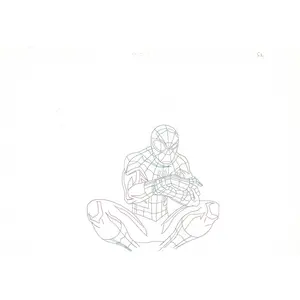 Ultimate Spider-Man Production Animation Cel Drawing Marvel 2012-2013 s2