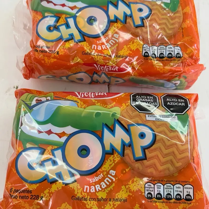 Chomp Cookies, 2-Pack Bundle with 8 Small Bags Per Pack