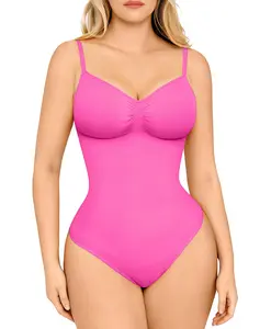 FeelinGirl #Live1 Seamless Thong Bodysuit Comfort Jumpsuit Deals For You Days Fit Adjustable Mother’s Day