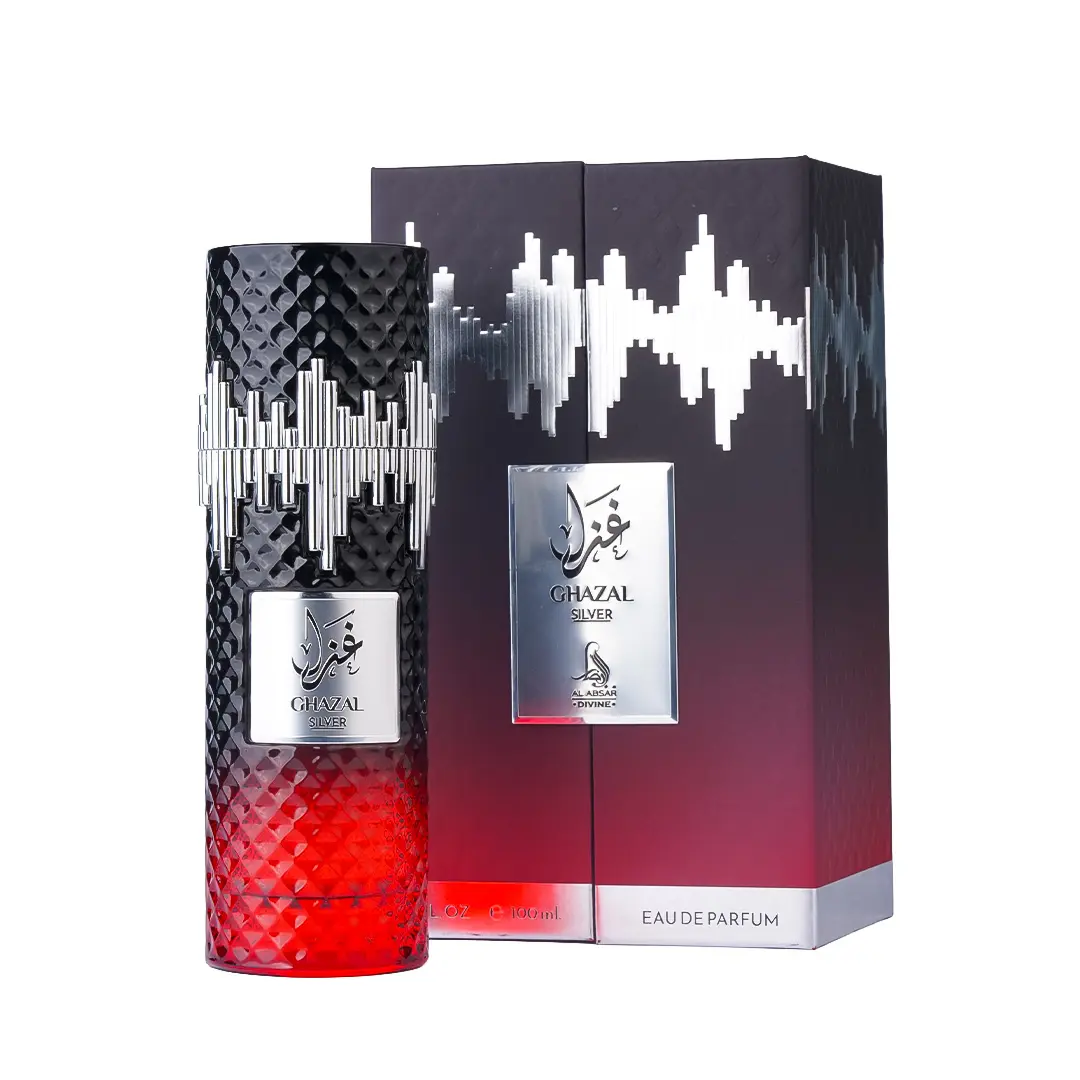 AL ABSAR GHAZAL SILVER EAU DE PERFUME 100ML | 3.38 FLOZ