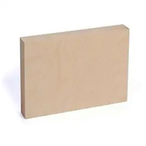212 MAIN Flat Gesso Painting Panel - 18x24 in, White, Acid-Free, Cradle-Back, Paint Ready, Baltic Birch (for Office Stationery & Supplies)