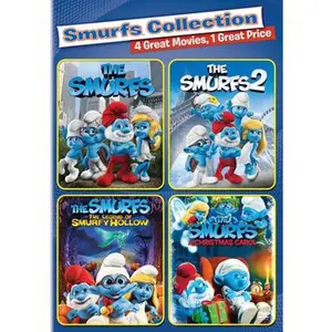 USED-The Smurfs 2 / The Smurfs / The Smurfs: The Legend of Smurfy Hollow / The Smurfs Christmas Carol by SMURFS 2 / SMURFS / SMURFS: LEGEND OF SMURFY (DVD)