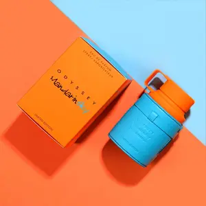 Armaf Odyssey Mandarin Sky Limited Edition For Men 3.4oz/100ml Eau de Parfum Spray Vibrant Mandarin Notes in Turquoise Bottle Long Lasting Fragrance