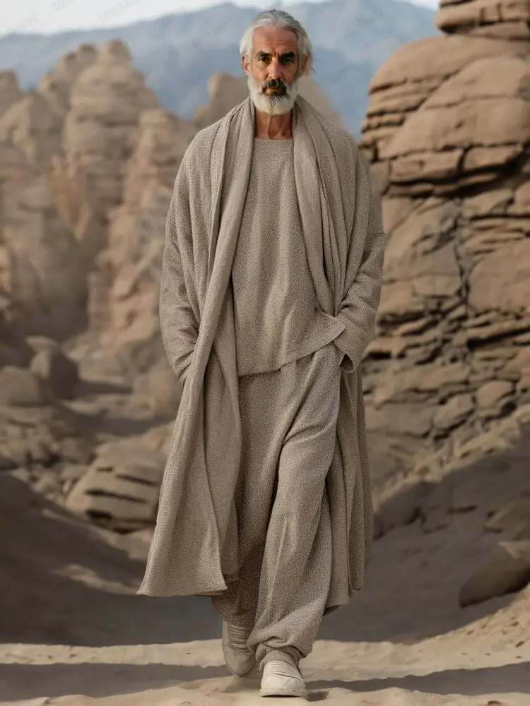 COOFANDY Men's Sets Soft Stretchy Simple 3 Piece Set Suit Set Soft Stretchy Ensemble Versatile Casual Combo