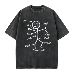 Humorous Chronic Pain Awareness T-Shirt Perfect for Casual Summer Wear Short Sleeve Round Neck Machine Washable