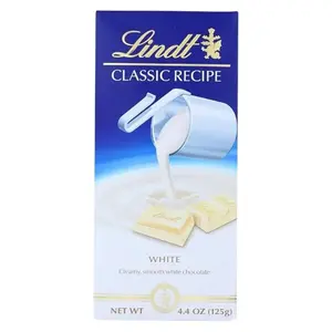 Lindt Classic White Chocolate Bar: 12-Piece Box Lindt Classic White Chocolate Bar: 12-Piece Box