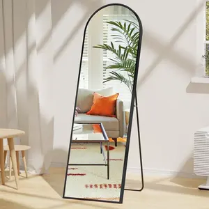 EDX Arched Full Length Mirror 59x16 Full Body Mirror Rectangle Free Standing Wall Mounted Leaning Hanging Floor Mirrors