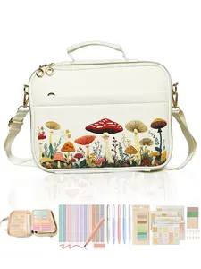 Women's Bible Cover Bag, Shoulder/handbag Storage Box, Fashion Floral Embossed Satchel Portable Bible & Book Organizer, Ideal Gift for All Seasons