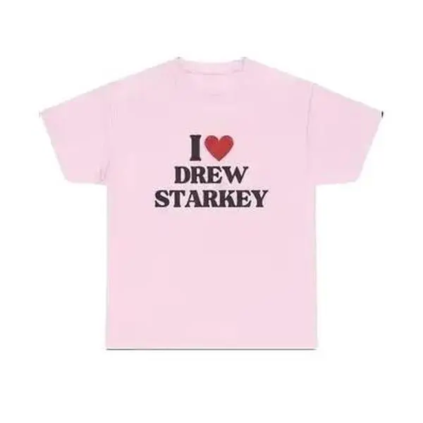 I Heart Drew Starkey Shirt | Funny Dad Husband Grandpa Joke Dude Men Humor T-Shirt, Quote Shirt Out of Pocket Humor T-shirt Funny Saying Y2k Trendy Unisex Gift