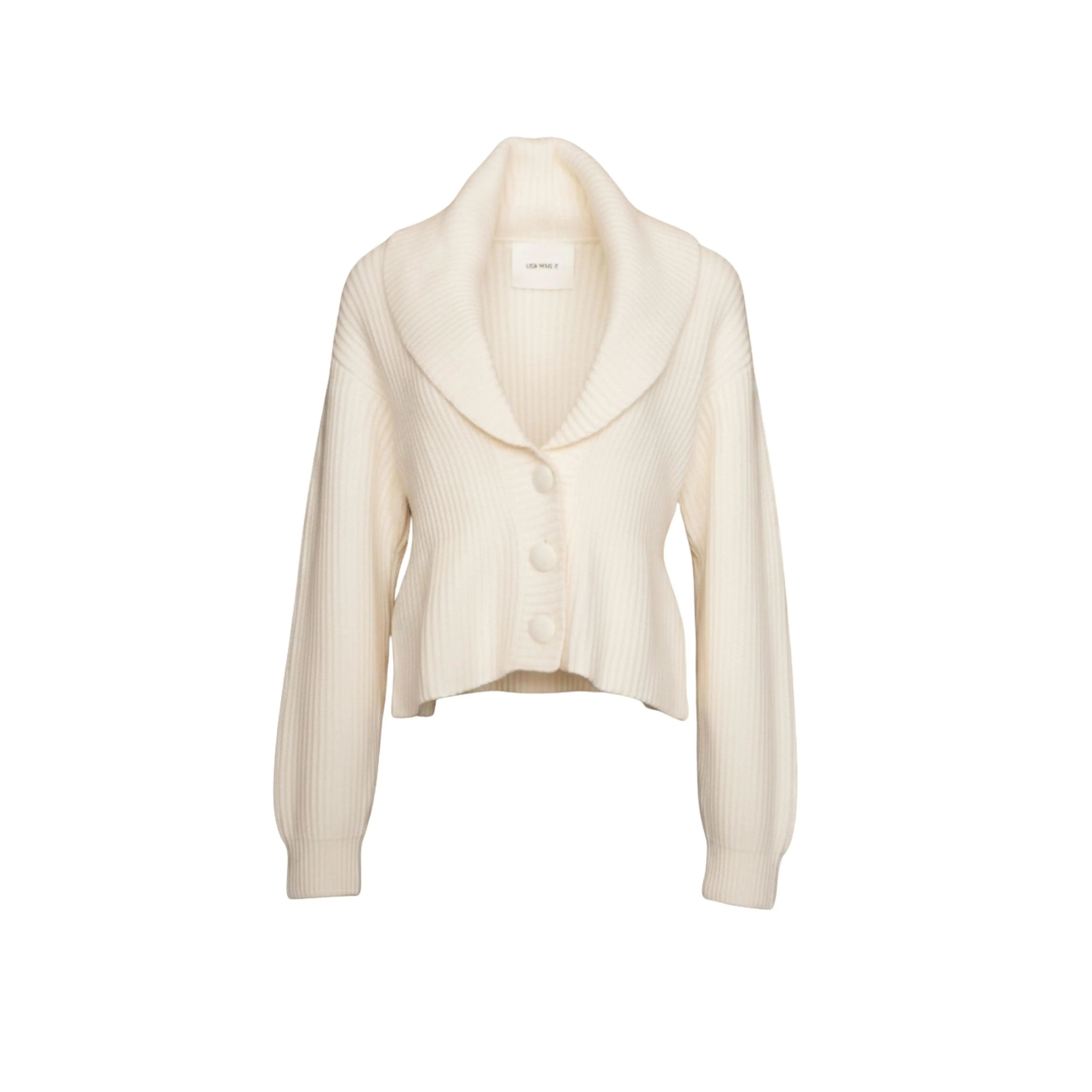 Women's Alessandra Ribbed Soft Knit Cardigan Jacket - Stylish Cropped Top for Women's Clothes, Tops, Style, Fitted, Modern, Short, Ribbed Waist, Xs-S-M-L, Casual, Knitwear, Modern Cropped, Structured Design, Basic, Minimalist, Xs-Xl Sizes