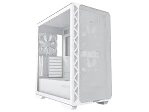 Montech AIR 903 BASE, E-ATX Mid Tower Case, High Airflow with Max Capacity, 3x 140mm PWM Fans Pre-installed, Tempered Glass Side Panel, Mesh Front, TYPE-C, Support 4090 GPUs, White