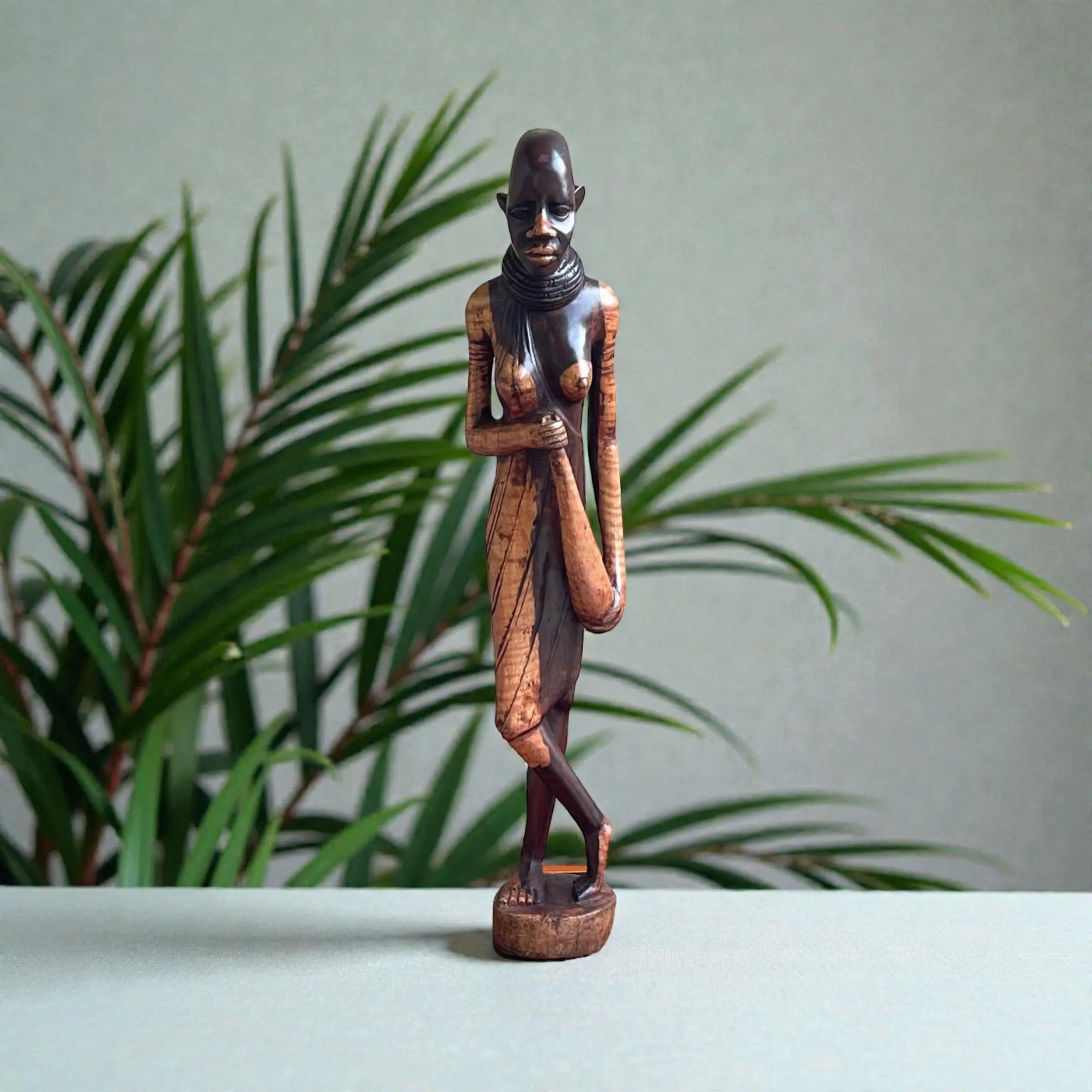Maasai Woman Statue