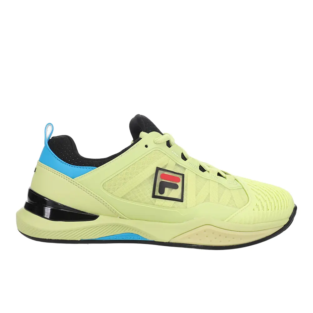 Fila Mens Speedserve Energized Tennis Sneakers Shoes - Yellow
