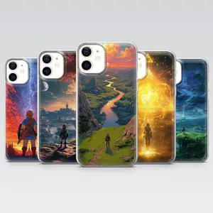 Legends of Zelda Phone Case Fantasy Cover, Compatible with iPhone X, 11, 12, 13, 14, 15, 16, 17 & more
