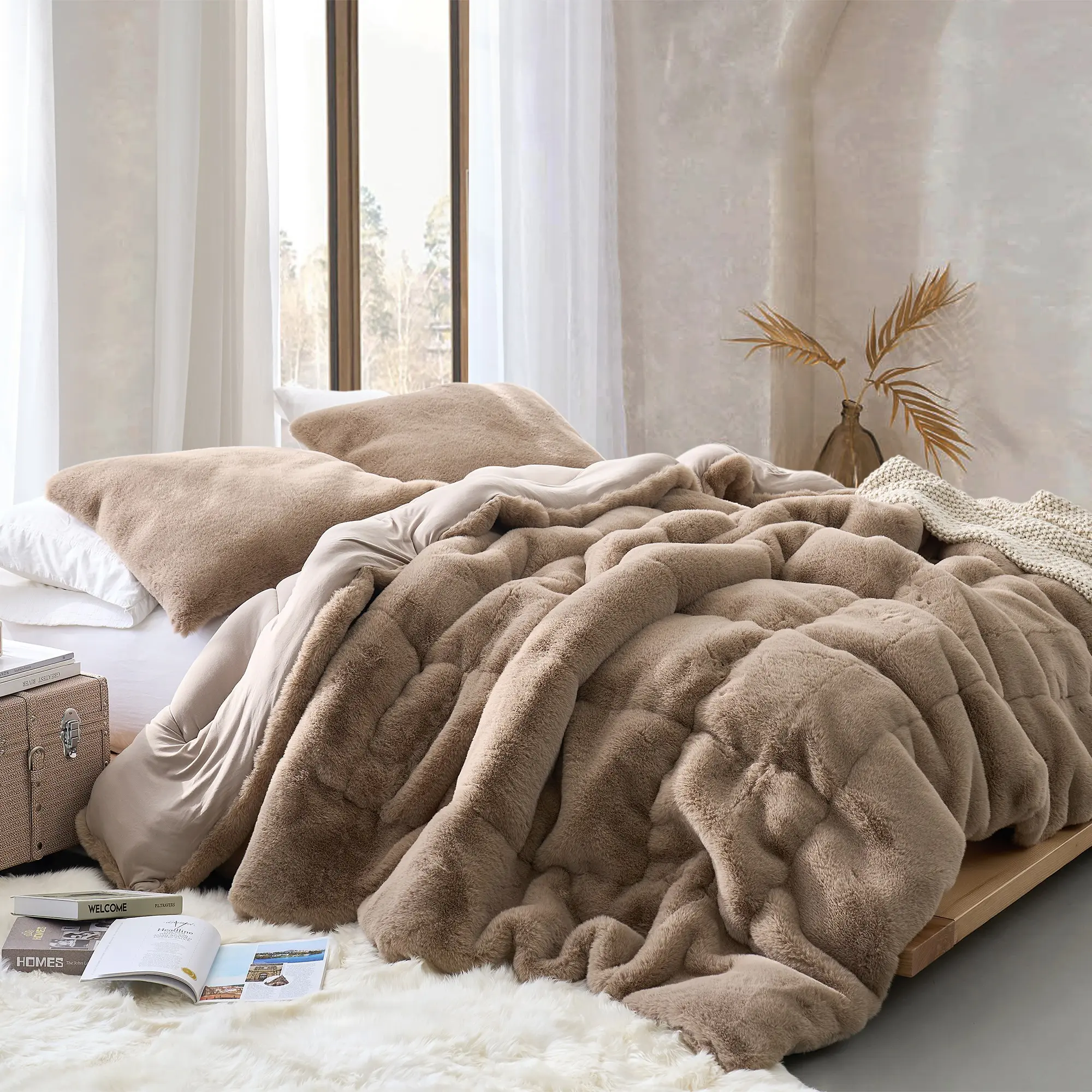Chunky Bunny Yoga - Coma Inducer Oversized Comforter - Cobblestone