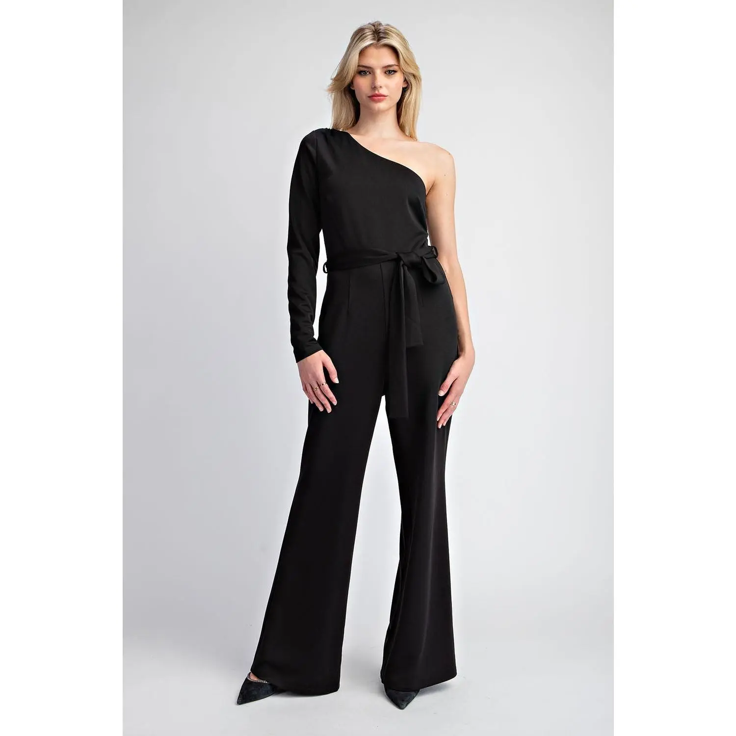 One Shoulder Jumpsuit