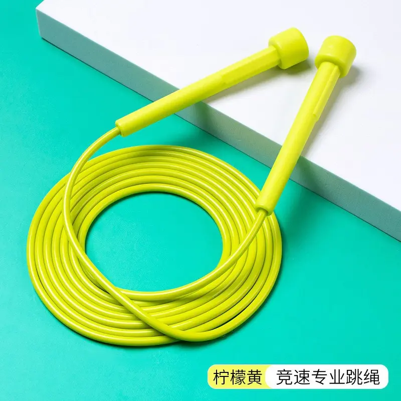 Pen holder PVC racing jump rope yellow