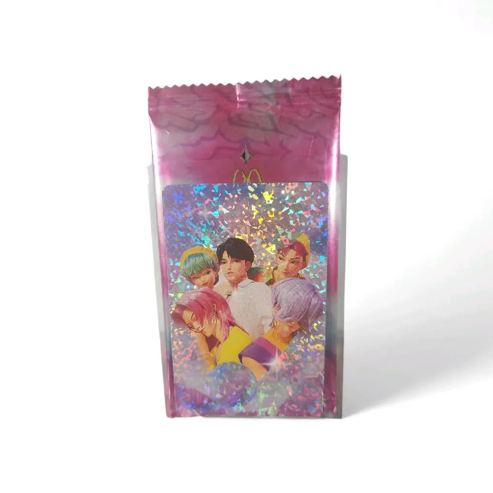 2026 KPOP Demon Hunters McDonalds Photocard Saja Boys group card Sealed Pack