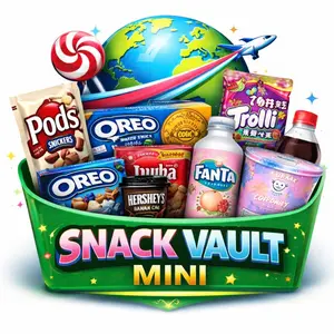 Snack Vault Mini exotic snack box bundle Random Surprise Set Cookies