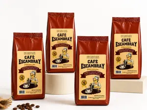 Cafe Escambray Premium Cuban Espresso Ground Coffee - Pack of 4 (8.5 oz each) Strong Cuban Style