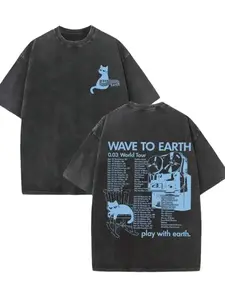Wave to Earth journey WASHING VINTAGE TEE (WASHING T-SHIRT)