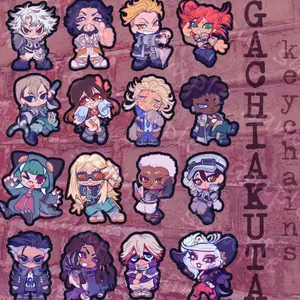 GACHIAKUTA keychains 2.5"