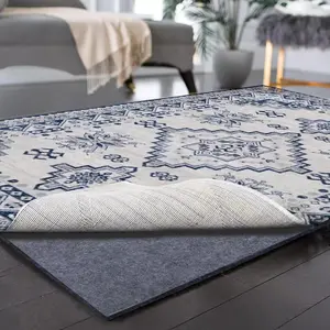 Rug Pad, 6x9 ft  Area Rug Non-Slip Carpet Pad, Non-Slip Rug Pads for  Floors and Finishes, Felt Pad for Hardwood Floors, Keeps Carpets in Place Soft and Safe