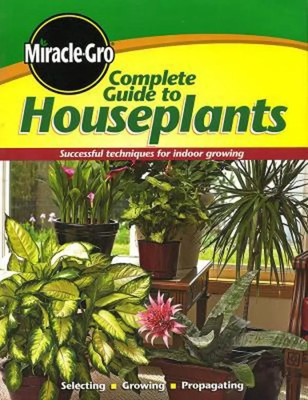 USED Book - Complete Guide to Houseplants by Miracle-Gro (Paperback) - english