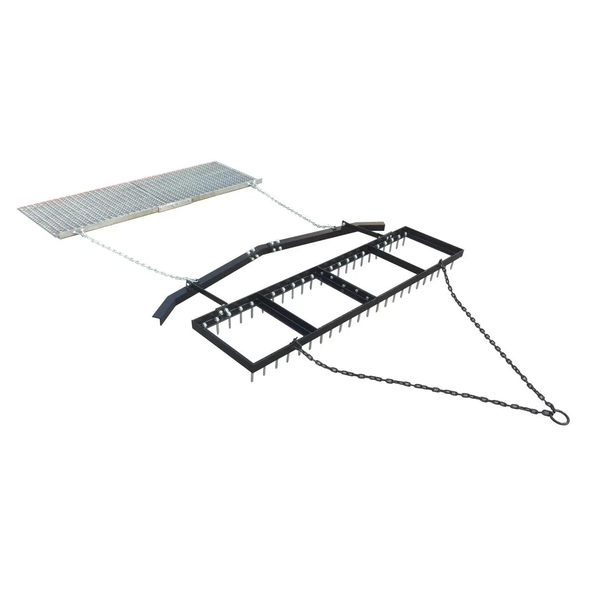 Yard Tuff  6 ft. Spike Drag with Leveling Bar & Drag Mat