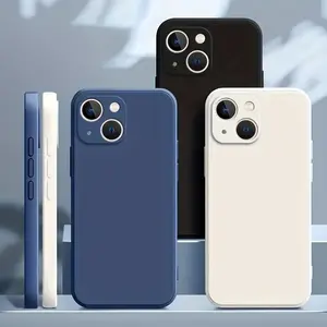 Ultra Thin Luxury Matte PC Hard Casing for iPhone 11,12,13,14,15,16,17 Series (11 Plus,12 Plus,13 Mini/Pro Max,14 Plus,15 Plus,16 Plus,17 Plus) - Solid Color Full Slim Back Cover, Smartphone Cellphone Accessories for Device Protection