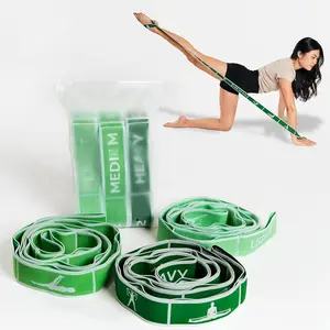 Stretching Strap Set  3, Stretch Straps with Loops for Yoga, Pilates, Dance, Physical , 3 Resistance Bands, Stretch Bands for Exercise, Flexibility, Yoga Straps for Stretching