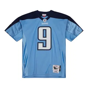 Men's Steve McNair Light Blue Tennessee Titans 2003 Authentic Jersey