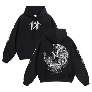 Unisex Pure Hoodie Sleep Token Soft Material Long Sleeve Pullover Tops Retro Sweatshirt Casual Style Warm Street Wear Men's gifts Comfortable Durable Style Rock Band Merch Fit Vintage