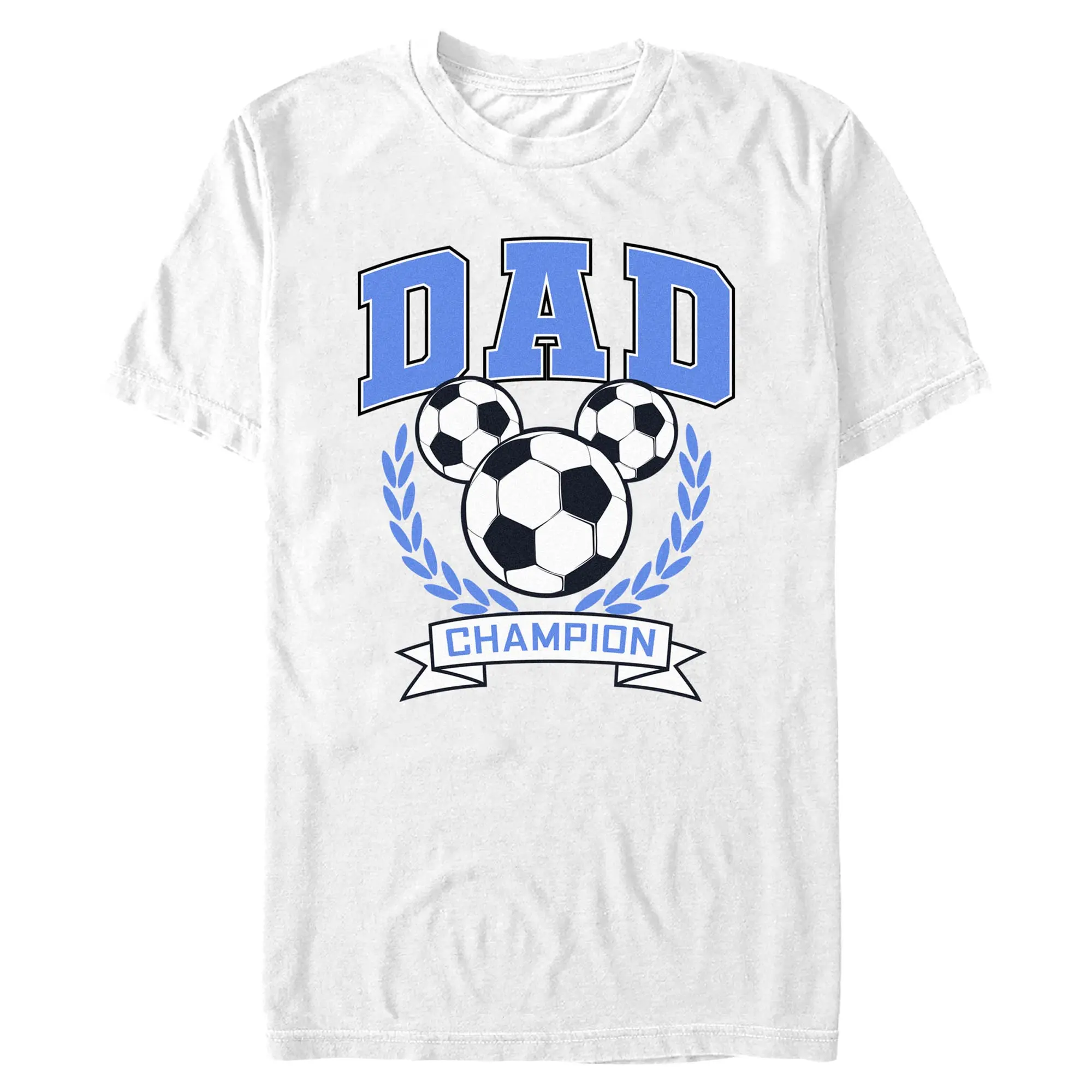 Mens Mickey & Friends Soccer Dad Champion T Shirt