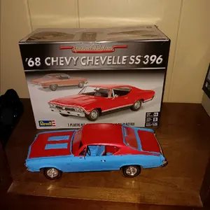 1968 Chevy Chevelle SS 396 fully built and painted model