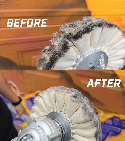 Renegade Products | Natural Pumice Stones for Airway Buffing Wheels – For Final Polishing Stage to Reduce Stray Fibers & Enhance Mirror Finish Renegade Products | Natural Pumice Stones for Airway Buffing Wheels – For Final Polishing Stage to Reduce Stray Fibers & Enhance Mirror Finish