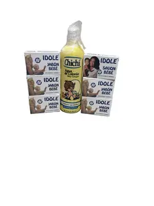 6 Savon IDOLE Jabon Bebe and Chichi fragrance 16oz