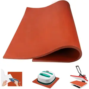 12x15 Inch  Heat Press Mat Pad 0.3 Inch Thickest Sublimation  Mat for Heat Press Machine Flat Heat Transfer Press Replacement Pad