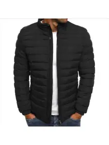 Men's Coldproof Cotton Padded Jacket – Outdoor Zipper Coat