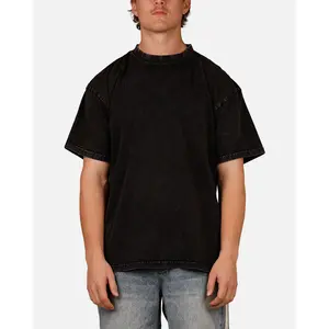 Culture Kings Rodeo T-Shirt Black Acidwash