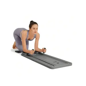 Multi-functional Ab Exercise Board, Home PilatesReformer, Abs Workout Equipment for Abdominal &Core Strength Training, Exercise Board for Home GymFitness, Foldable,lightweight and efficient